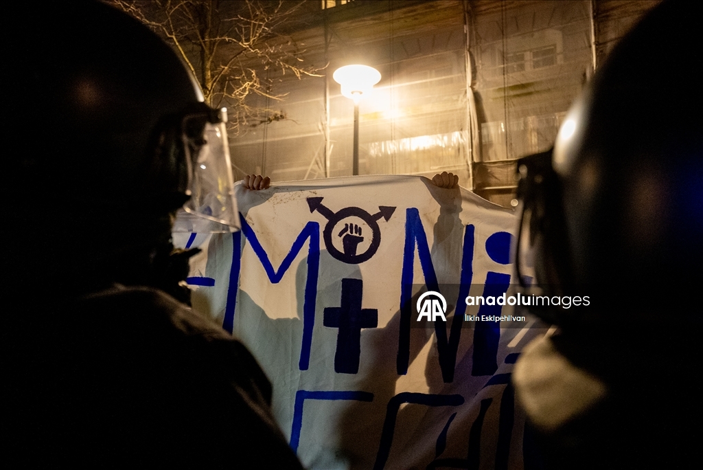 В Берлине прошла акция протеста против полиции