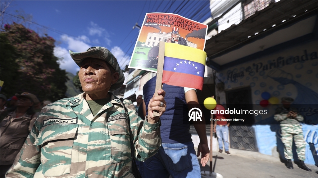 В Венесуэле прошла акция протеста из-за предполагаемого захвата нефтяного танкера США