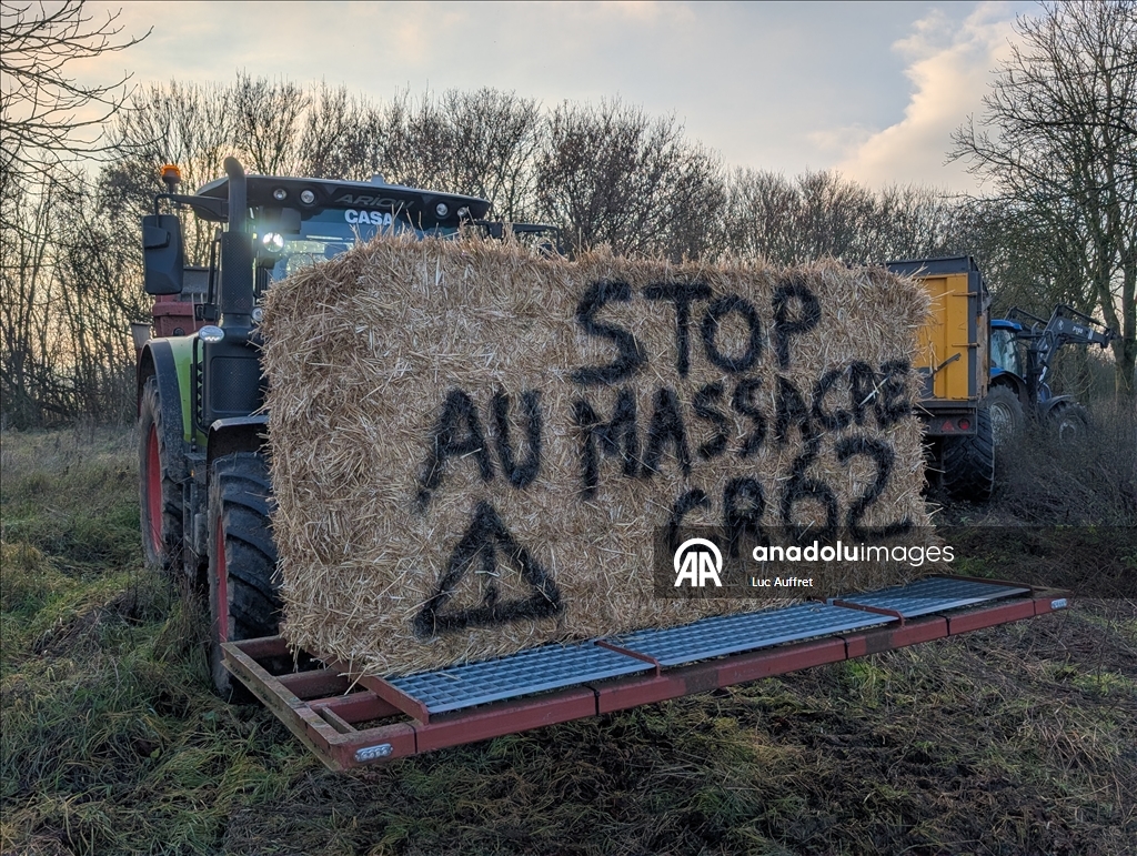 Во Франции ширятся протестные акции фермеров