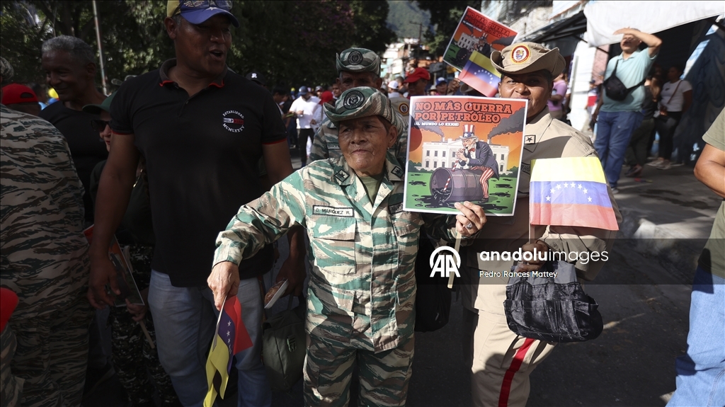 В Венесуэле прошла акция протеста из-за предполагаемого захвата нефтяного танкера США