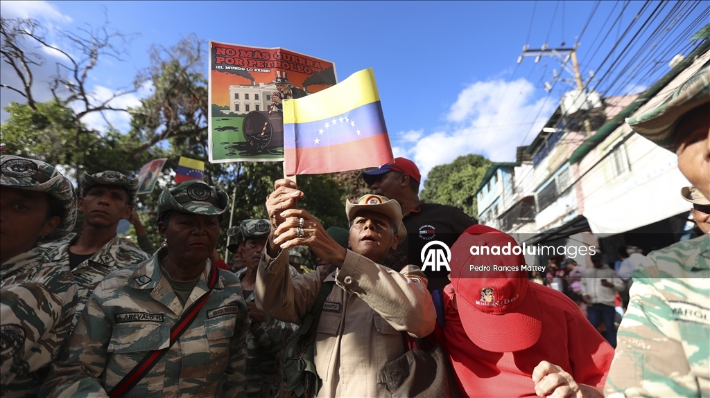 В Венесуэле прошла акция протеста из-за предполагаемого захвата нефтяного танкера США