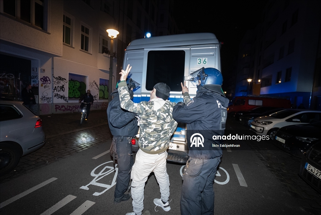 В Берлине прошла акция протеста против полиции