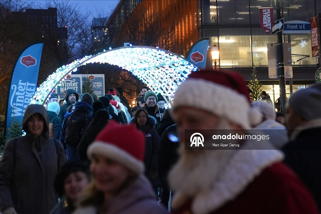 Рождественская ярмарка в Торонто