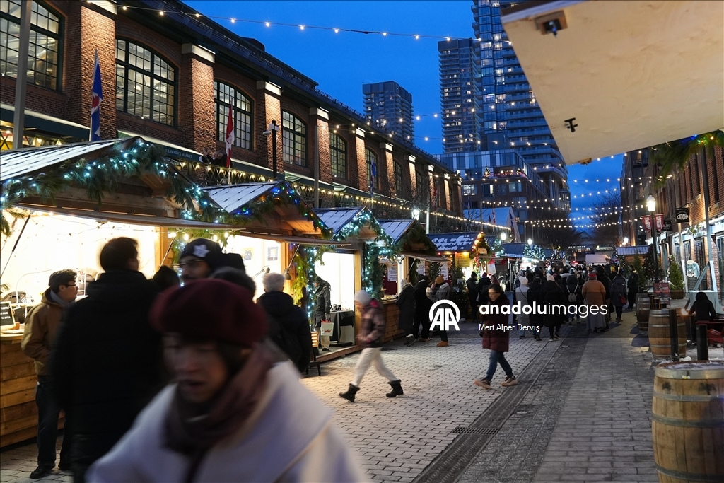 Рождественская ярмарка в Торонто