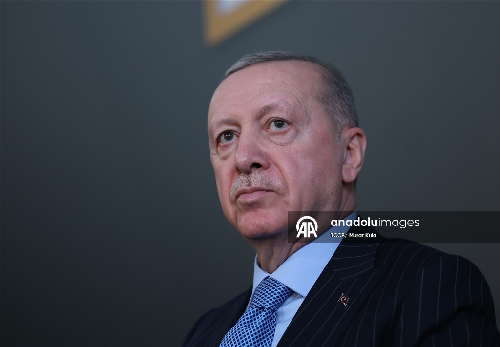 Cumhurbaşkanı ve AK Parti Genel Başkanı Recep Tayyip Erdoğan