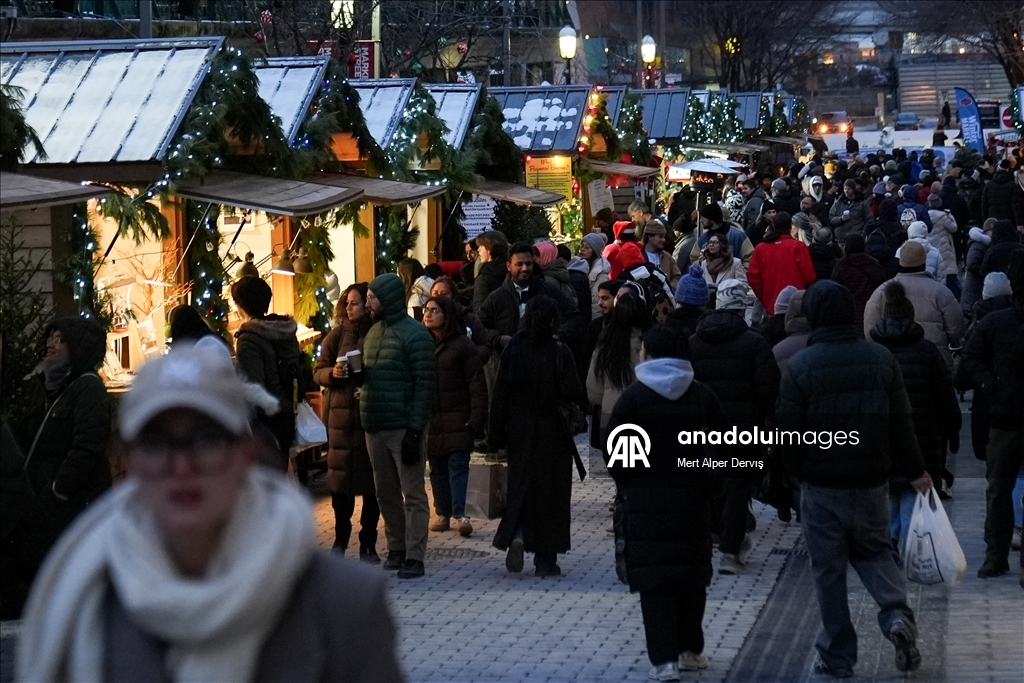 Рождественская ярмарка в Торонто