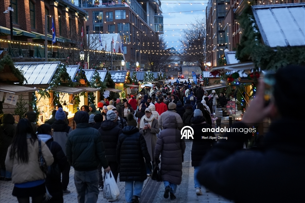 Рождественская ярмарка в Торонто