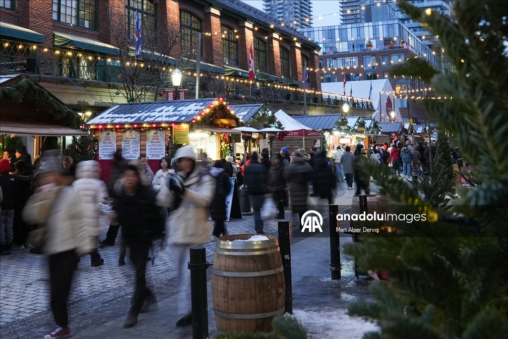 Рождественская ярмарка в Торонто