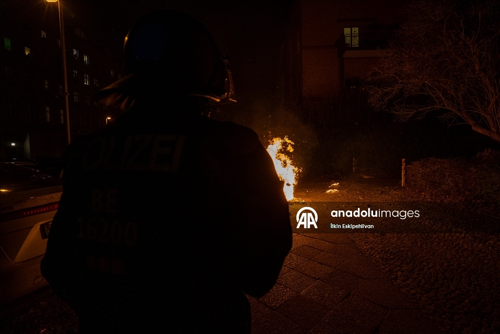 В Берлине прошла акция протеста против полиции