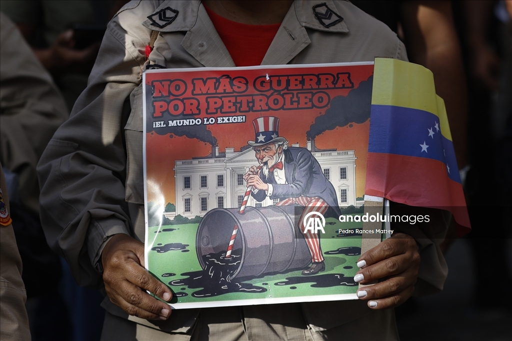 В Венесуэле прошла акция протеста из-за предполагаемого захвата нефтяного танкера США