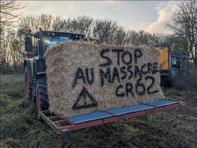 Во Франции ширятся протестные акции фермеров