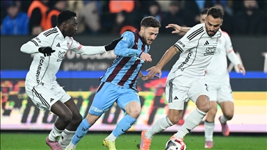 Trabzonspor ile Beşiktaş 3-3 berabere kaldı