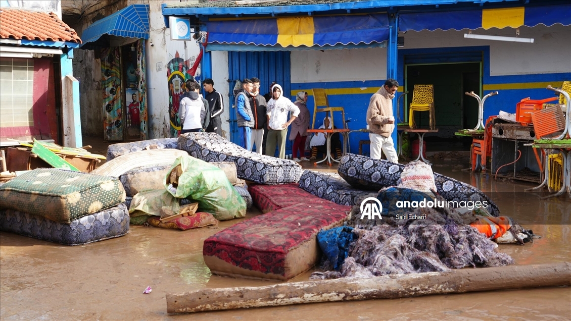 Fas'ta sel ve fırtına nedeniyle hayatını kaybedenlerin sayısı 37'ye yükseldi