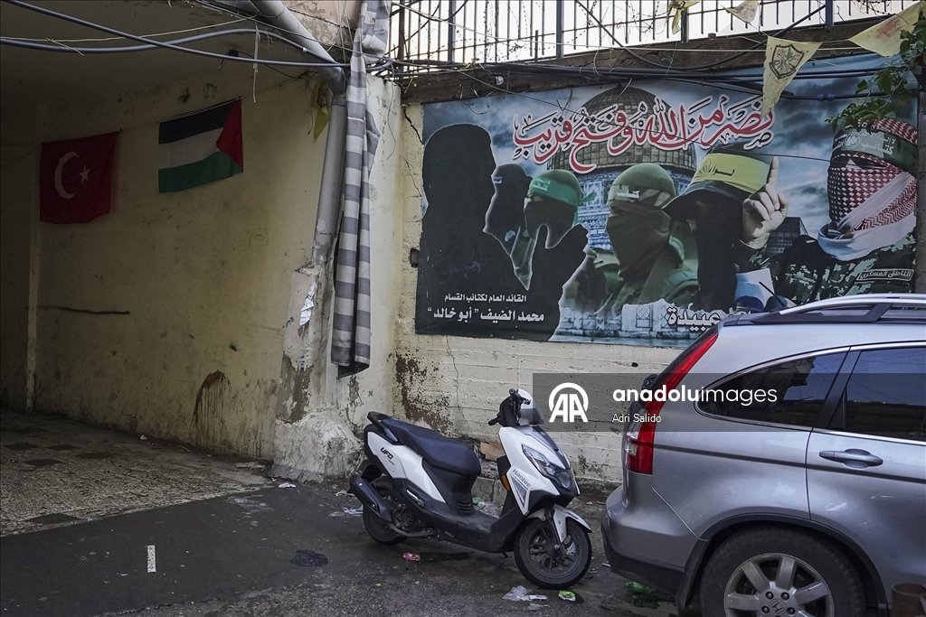 Suriyeli ve Filistinli mültecilerin kaldığı başkent Beyrut’taki Şatilla Kampı