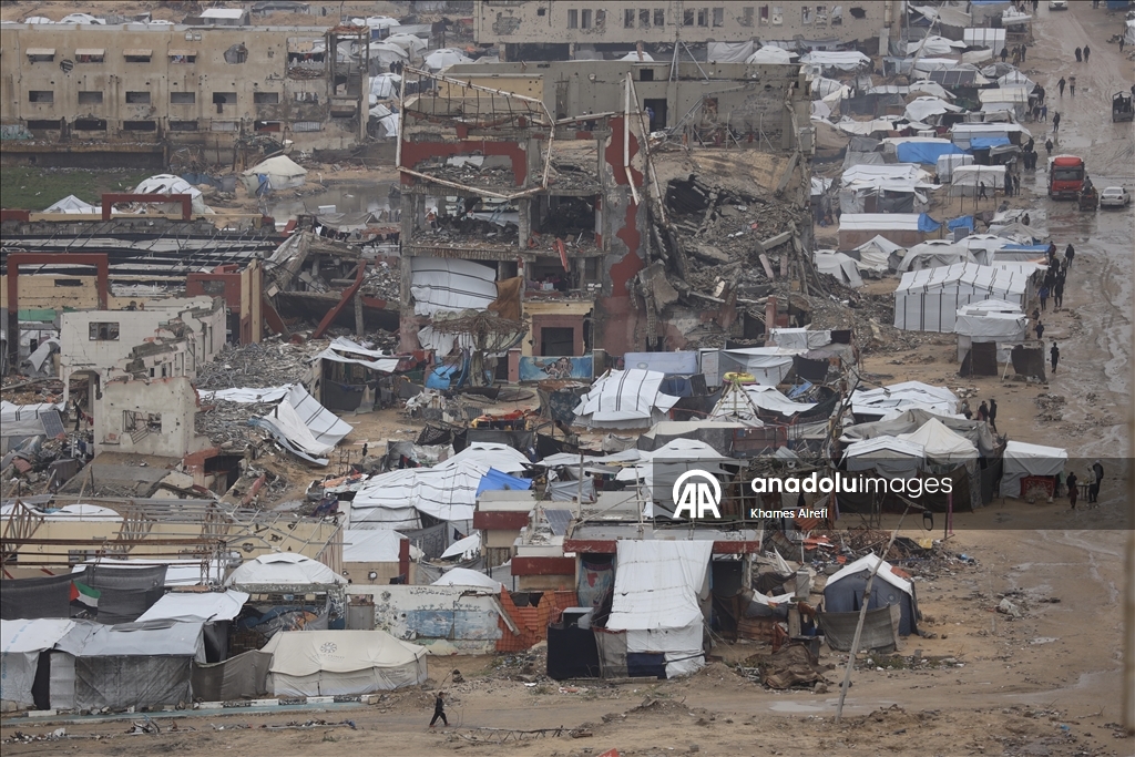 Наводнение затопило прибрежные лагеря в Газе