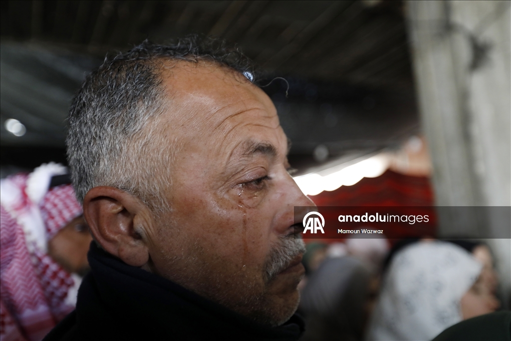 17-летний палестинец Аммар Яссер Сабах был убит во время израильского рейда на оккупированном Западном берегу