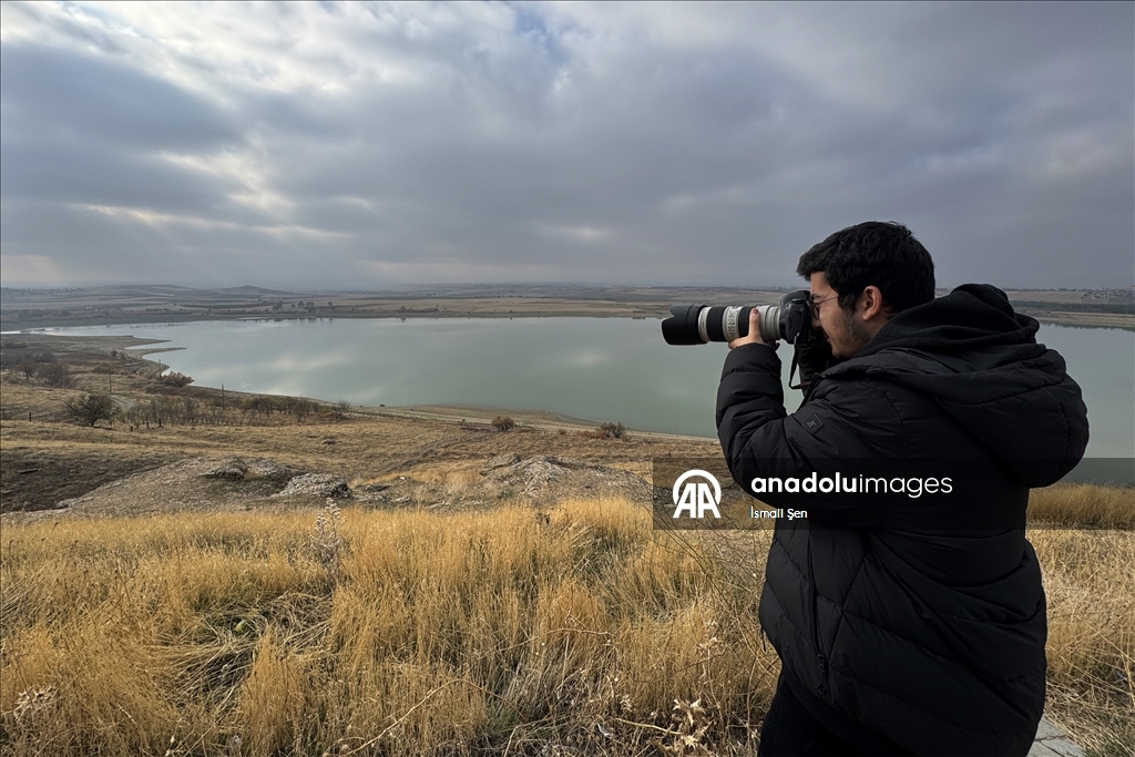Водохранилище Чип в провинции Элязыг принимает тысячи перелетных птиц самых разных видов