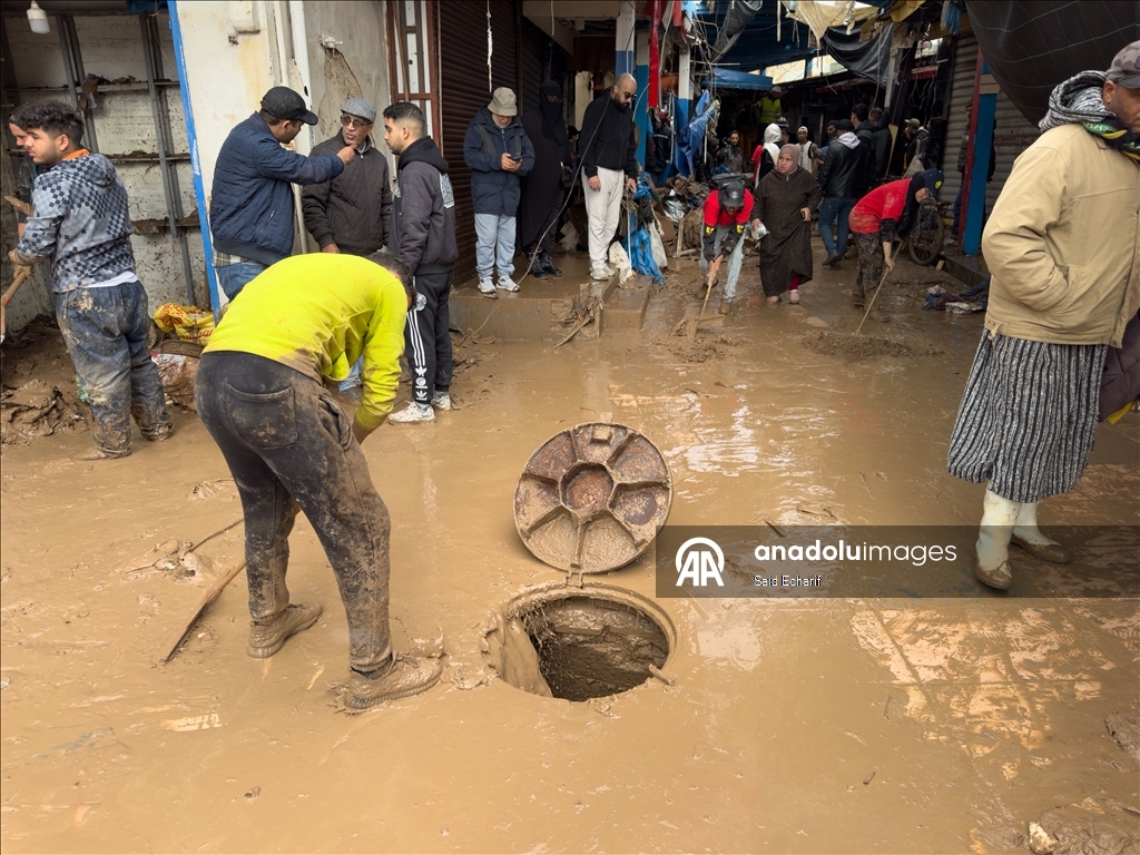 Число жертв наводнений и непогоды в Марокко возросло до 37 человек