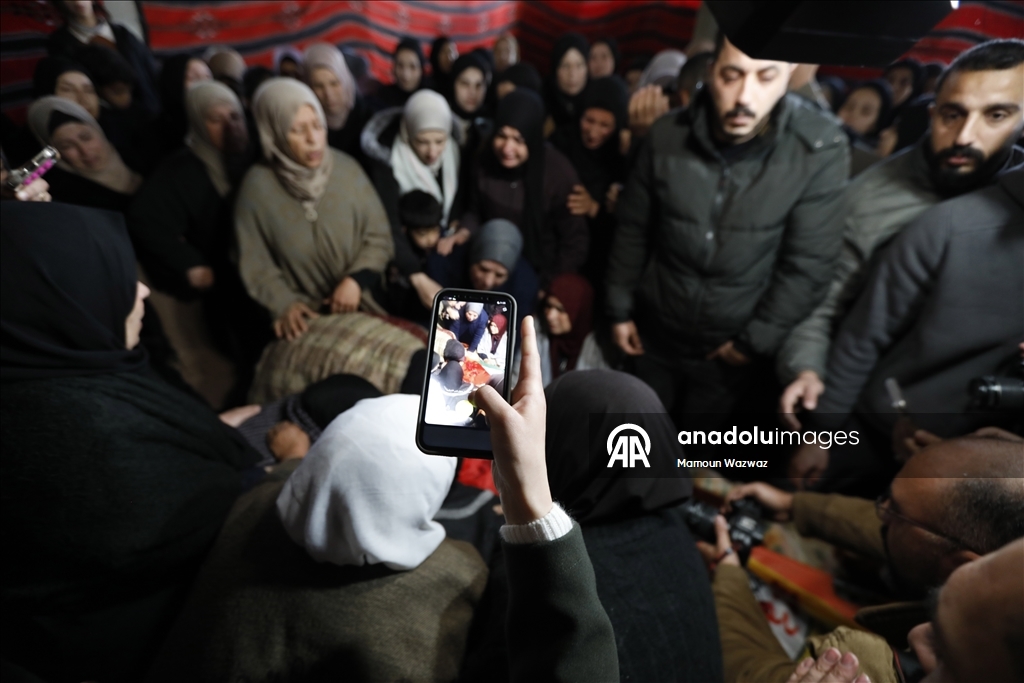 17-летний палестинец Аммар Яссер Сабах был убит во время израильского рейда на оккупированном Западном берегу