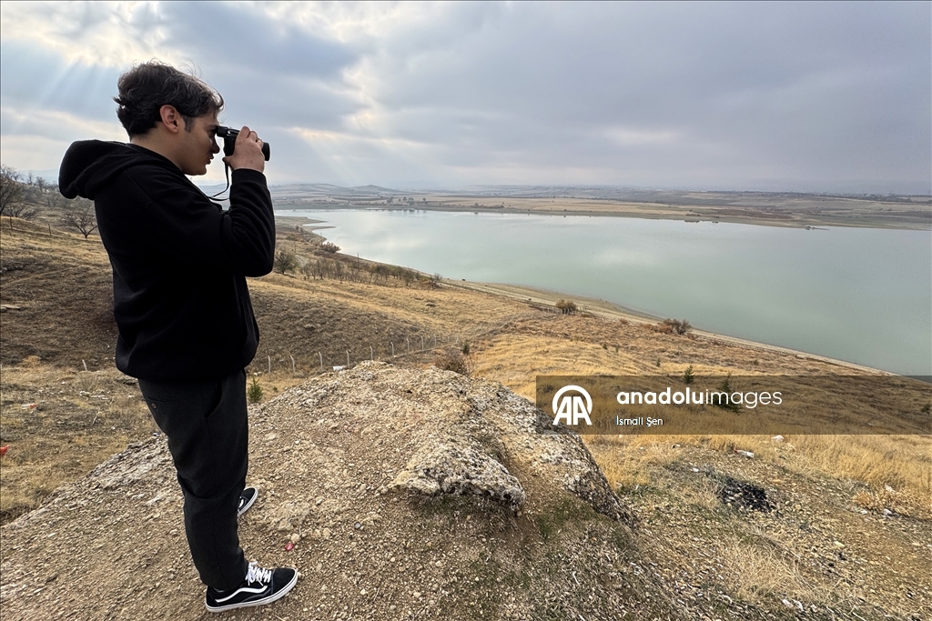 Водохранилище Чип в провинции Элязыг принимает тысячи перелетных птиц самых разных видов