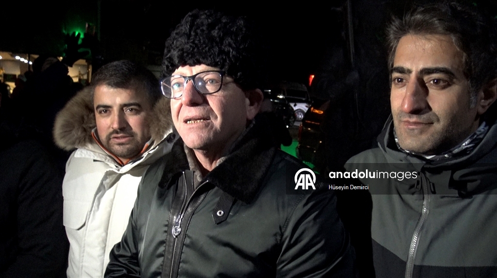 صاري قامش التركية.. افتتاح موسم التزلج بعرض بالمشاعل