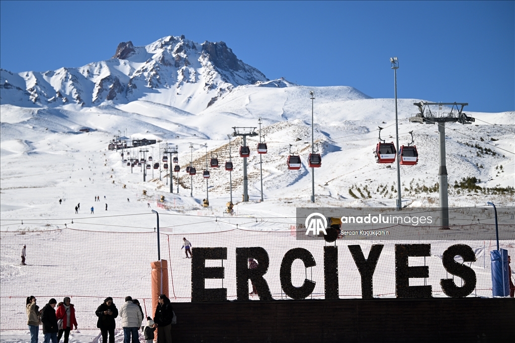 Ski season opened at Erciyes Center