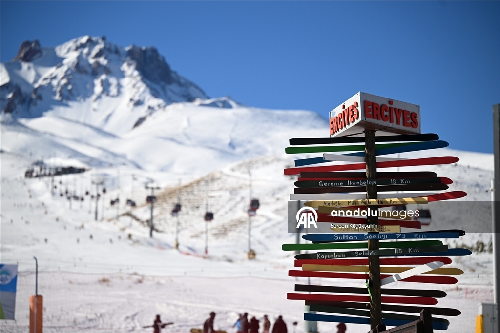 Ski season opened at Erciyes Center