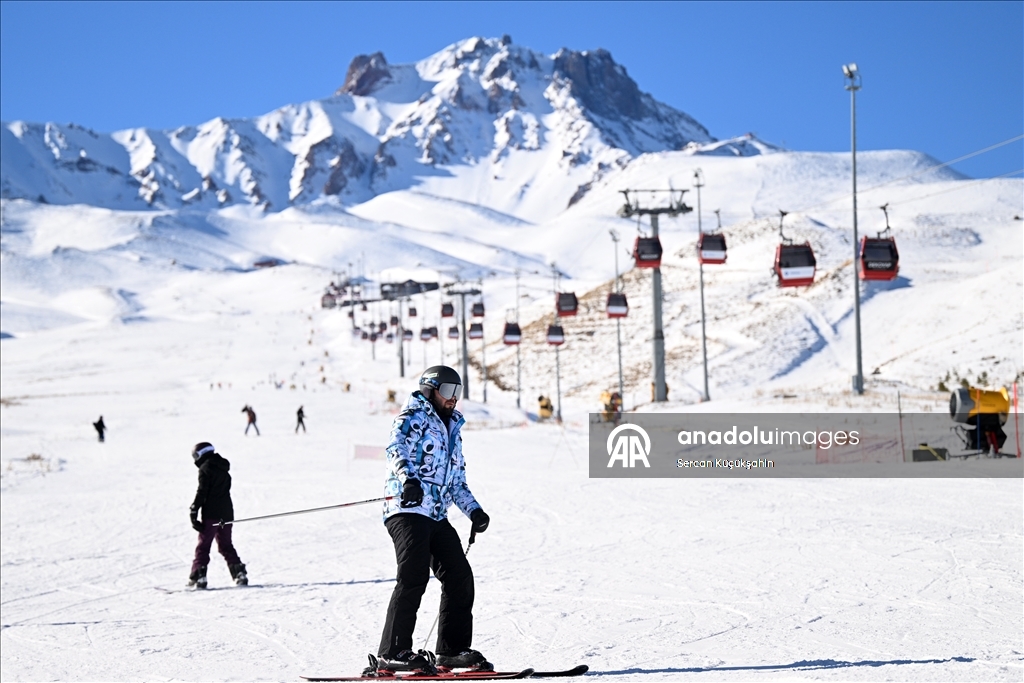 Ski season opened at Erciyes Center