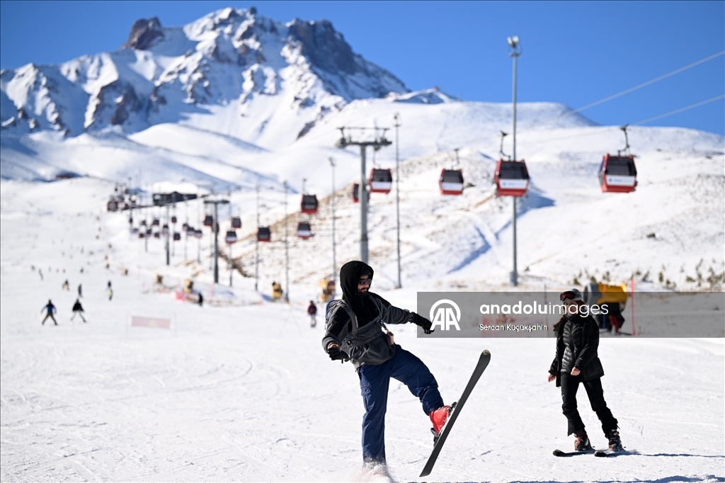 Ski season opened at Erciyes Center