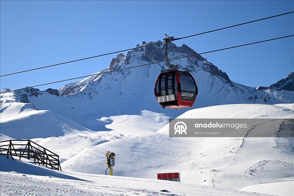 Ski season opened at Erciyes Center