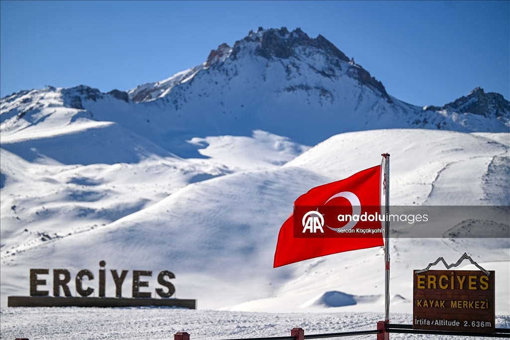 Ski season opened at Erciyes Center