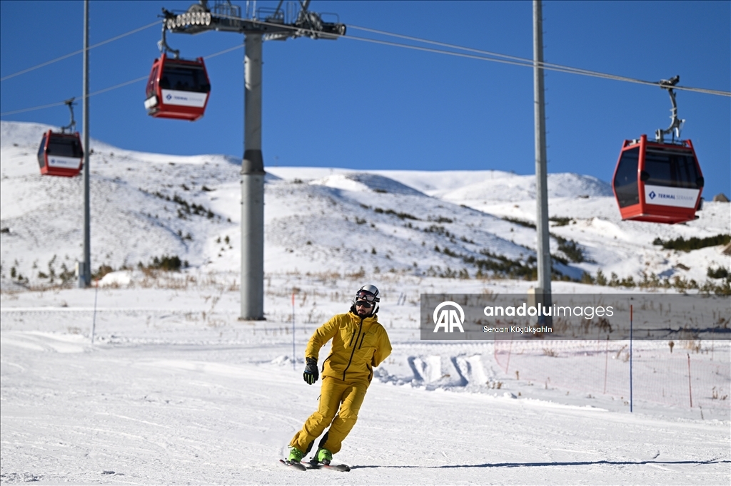 Ski season opened at Erciyes Center