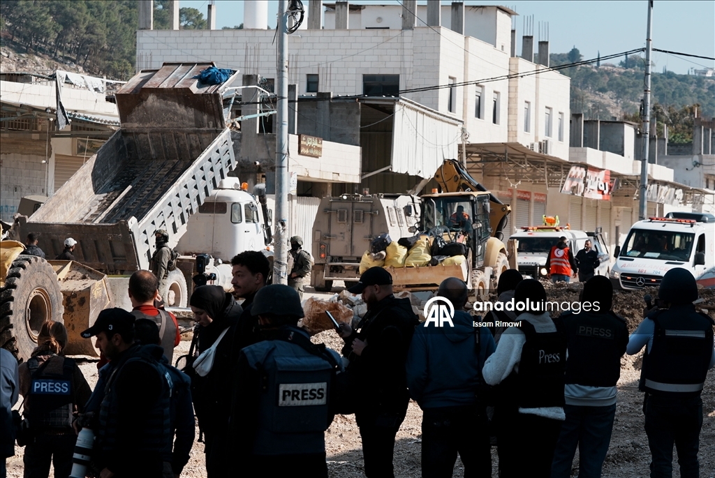 Израиль постановил снести дома в лагере Нур-Шамс на Западном берегу