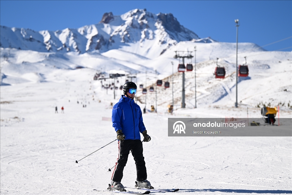 Ski season opened at Erciyes Center