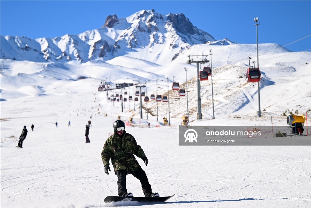 Ski season opened at Erciyes Center