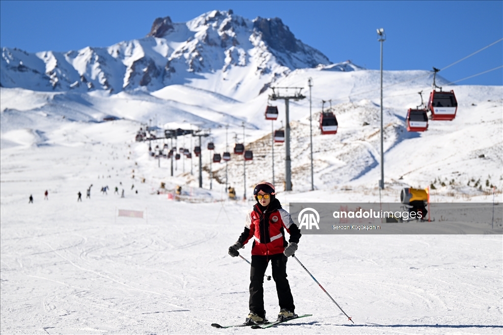 Ski season opened at Erciyes Center