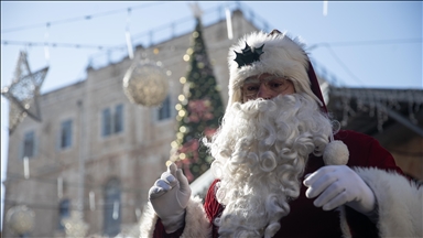 Christmas eve preparations in Jerusalem