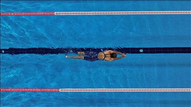 Sudan korkan engelli genç kız, yüzmede 48 madalya kazandı