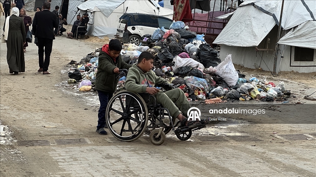Han Yunus'ta yıkımın gölgesinde günlük yaşam