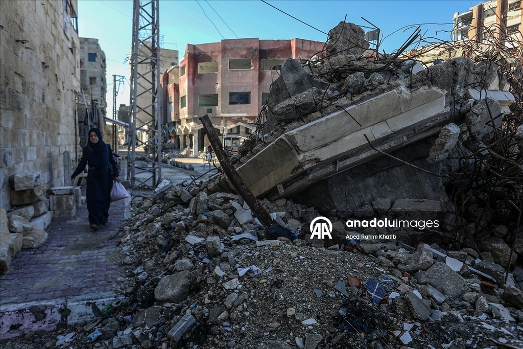 Han Yunus’taki Barkuk Kalesi İsrail saldırılarında tahrip oldu