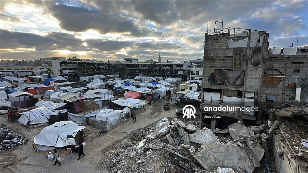 Han Yunus'ta yıkımın gölgesinde günlük yaşam