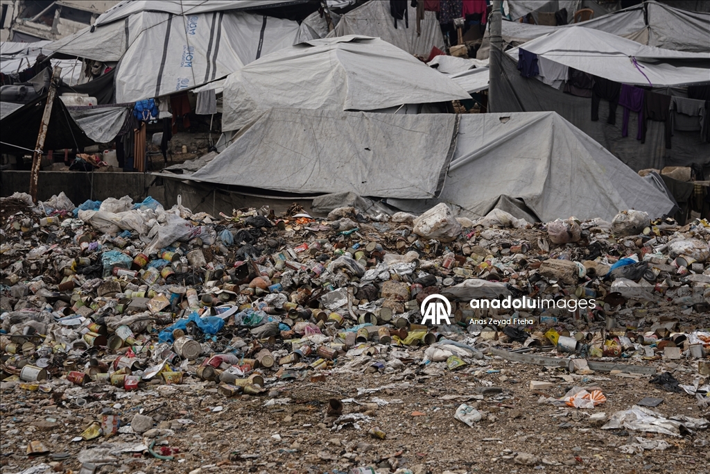 Gazze’de Yermuk depolama sahasında hayatta kalma mücadelesi