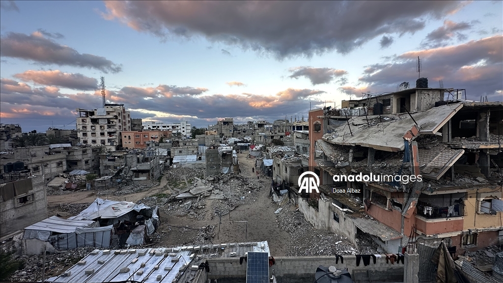 Han Yunus'ta yıkımın gölgesinde günlük yaşam