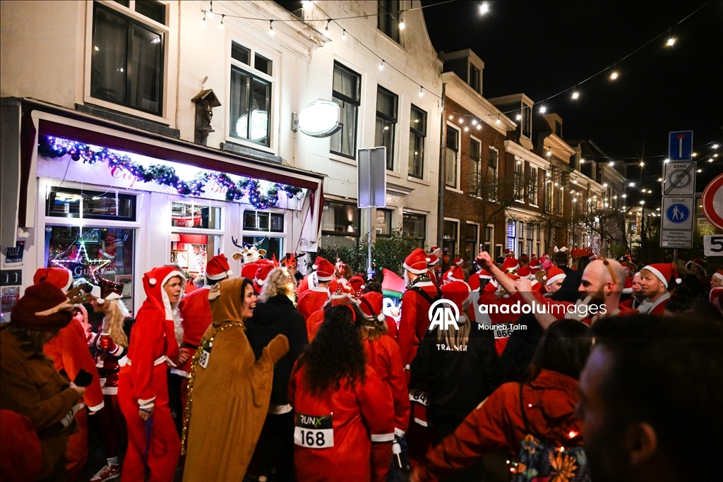 В рамках мероприятия SantaRun в Нидерландах состоялся сбор средств на борьбу с детской бедностью