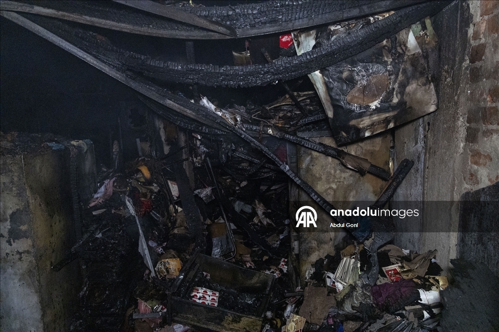 Офис культурного центра Udichi в Дакке пострадал от пожара