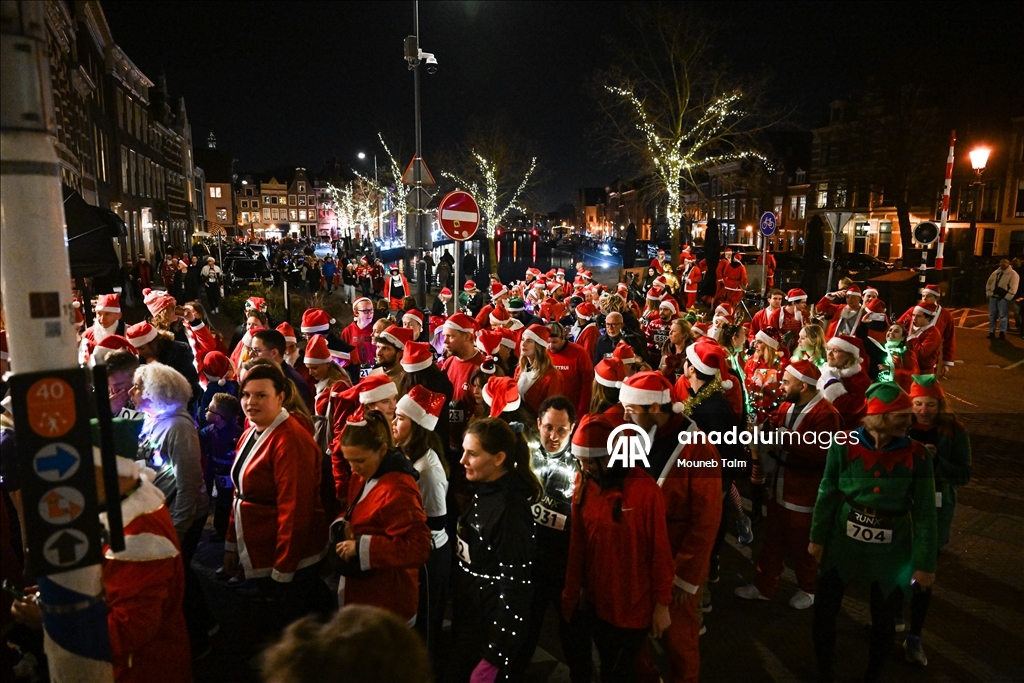 В рамках мероприятия SantaRun в Нидерландах состоялся сбор средств на борьбу с детской бедностью