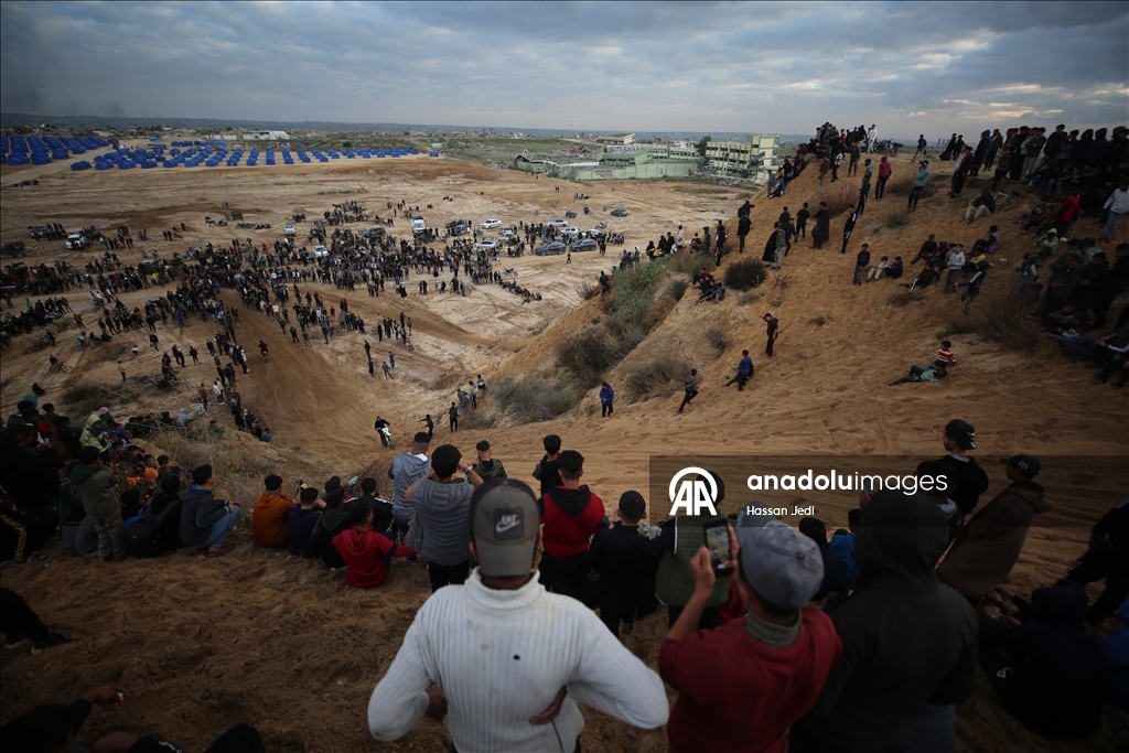 Gazze’de iki yıl aradan sonra motosiklet tutkusu yeniden canlandı