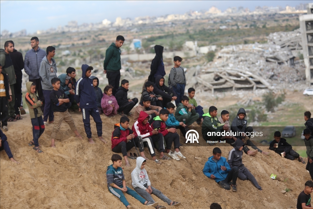 Gazze’de iki yıl aradan sonra motosiklet tutkusu yeniden canlandı