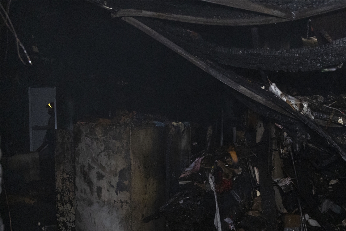 Офис культурного центра Udichi в Дакке пострадал от пожара