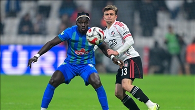 Beşiktaş, Çaykur Rizespor'u mağlup etti